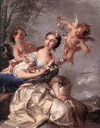 COYPEL, Noel Nicolas Madame de Bourbon-Conti  dfg oil painting